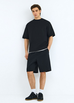 Трикотажные шорты, Черный