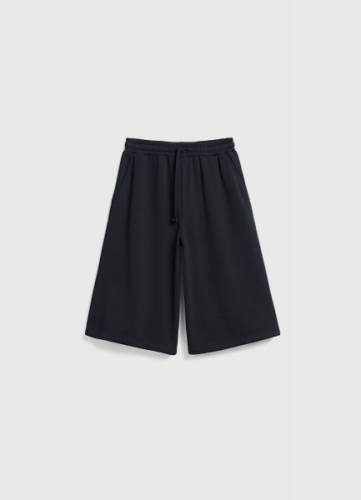 Трикотажные шорты для девочек, Черный