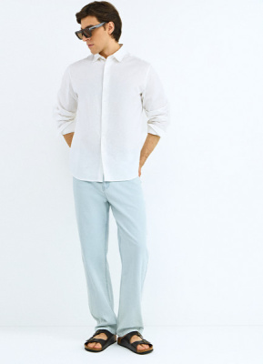 Прямые джинсы Straight, Голубой