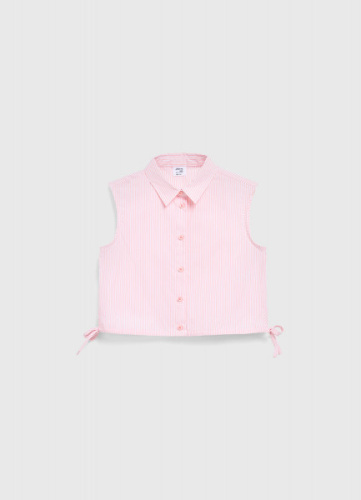 Блузка с кулиской для девочек, Розовый