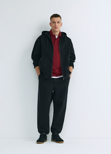 Джинсы джоггеры, Серый