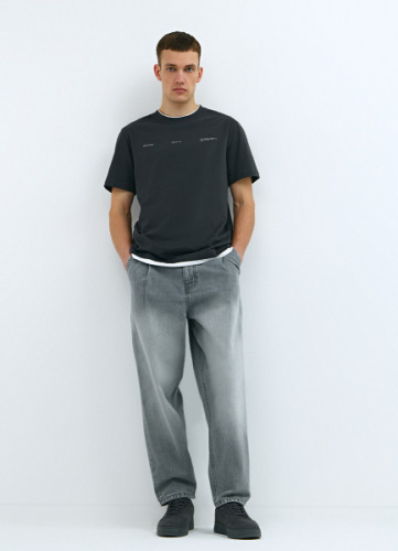 Джинсы Баллоны, Серый