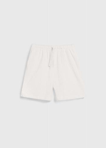 Шорты из муслина для девочек, Белый