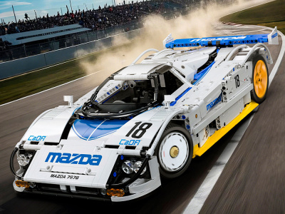 C63007W Конструктор Автобомиль Mazda 787B 1:10