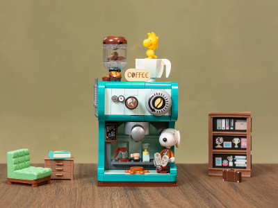 Snoopy 86914 Конструктор Снупи: Кофеварка