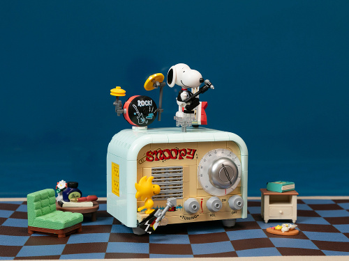 Snoopy 86916 Конструктор Снупи: Радио