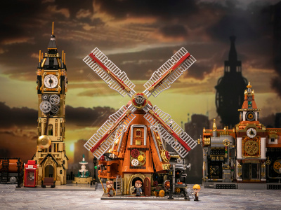 Steampunk 85026 Конструктор Стимпанк: Ветряная мельница