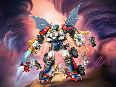 Ninjago 71834 Конструктор Ультра-объединяющий робот Зейна