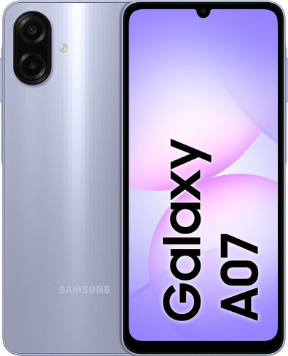 Смартфон Samsung Galaxy A07 128 ГБ фиолетовый