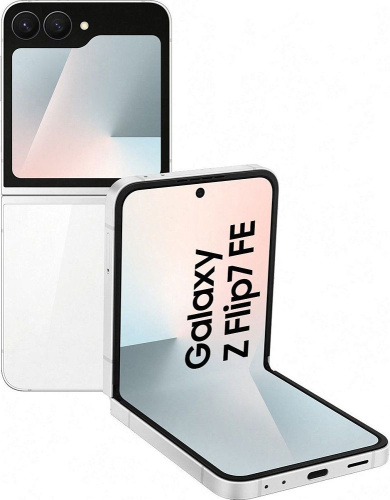 Смартфон Samsung Galaxy Z Flip7 FE 128 ГБ Белый