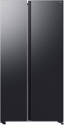 Холодильник Samsung Side-by-Side с технологией SpaceMax, 646 л черный