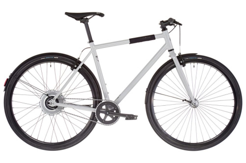 Электровелосипед Fixie Inc . Backspin Zehus, год 2024, цвет Серый, ростовка 23