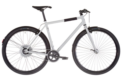 Электровелосипед Fixie Inc . Backspin Zehus, год 2024, цвет Серый, ростовка 23