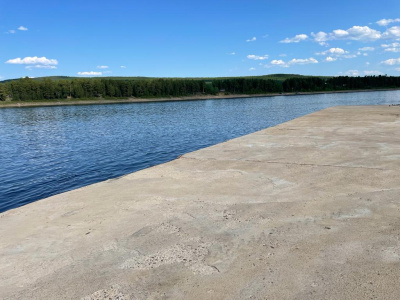 Грузовой причал Ассоциации строителей АЯМ в полной готовности к приему судов