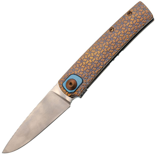 Складной нож Assassin knives Gentlemen, сталь Damascus, рукоять титан