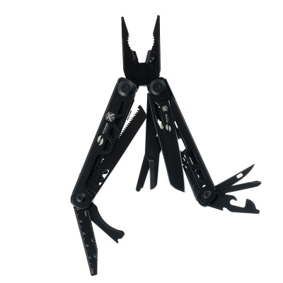 Мультитул Stinger 113 х 19 мм, 19 функций, сталь 440A/420A, черный, нейлоновый чехол