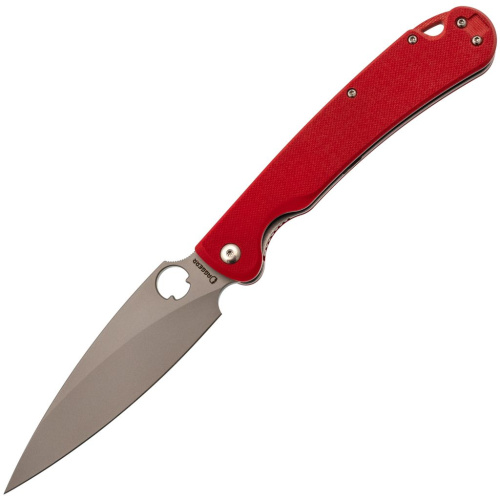 Складной нож Daggerr Sting XL beadblast, сталь VG-10, рукоять Red G10