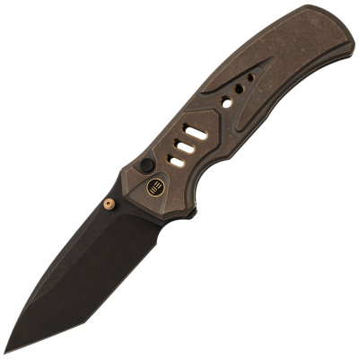 Складной нож WE Knife Zentron, сталь M390, рукоять титан