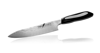 Нож Поварской Tojiro Flash, FF-CH180, сталь VG-10, чёрный, в картонной коробке
