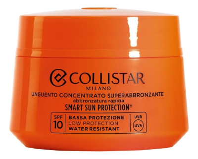Концентрат для загара с бронзатором Unguento Concentrato Superabbronzante SPF10 150мл