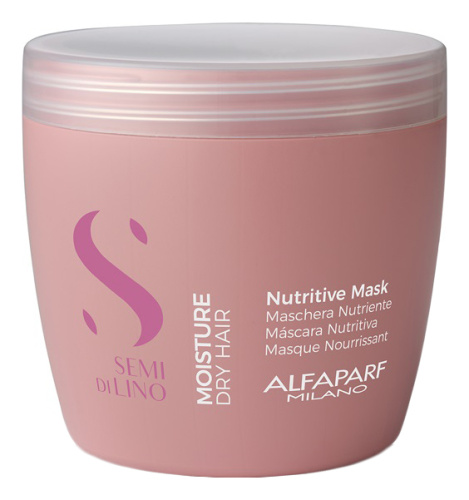 Маска для сухих волос Semi Di Lino Moisture Nutritive Mask 500мл: Маска 500мл