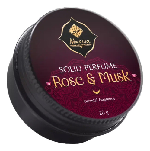 Rose & Musk: твердые духи 20г