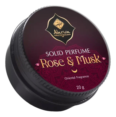 Rose & Musk: твердые духи 20г