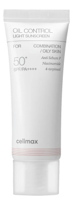 Солнцезащитный легкий крем для лица с контролем жирности Oil Control Light Sunscreen SPF50+ PA++++ 40мл