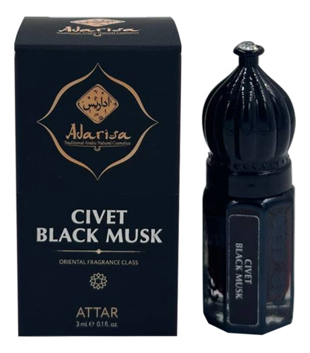Аттар черный животный мускус циветты: масляные духи 3мл