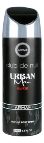 Club De Nuit Urban Elixir: спрей для тела 200мл