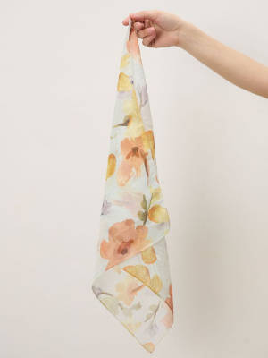 Платок из вискозы 12050 Flo желто-оранжевый