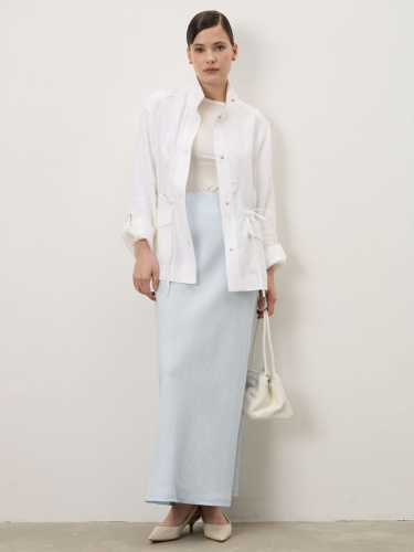 Жакет женский 62107-ЖК белый