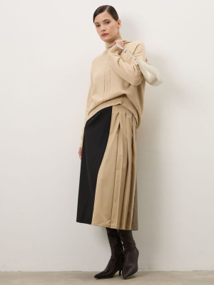 Свитер из кашемира женский 03-23-200-0C бежевый