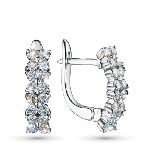 Серьги из серебра э0612сг07173700