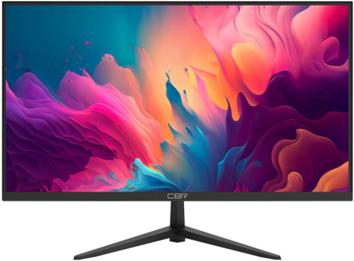 Монитор 23,8" CBR LCD-MF2401-OPC LCD безрамочный, VA, 1920x1080, 75Гц, VGA, HDMI, черный, кабели HDM