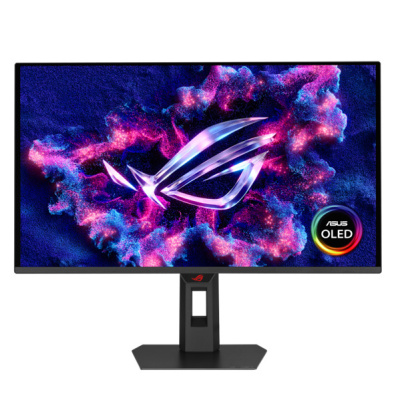 Монитор 26,5" ASUS ROG Strix XG27AQDPG 2560x1440 QD OLED, 16:9, 300cd, 178/178, HDMI, DP, 500Hz, HAS, Pivot, Swivel, Tilt, черный