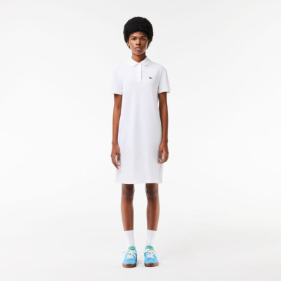 Женское хлопковое платье - поло Lacoste