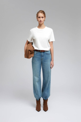 Футболка из мерсеризованного хлопка