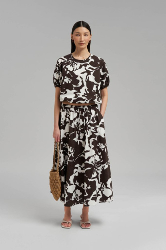 Свободная блузка на кулиске