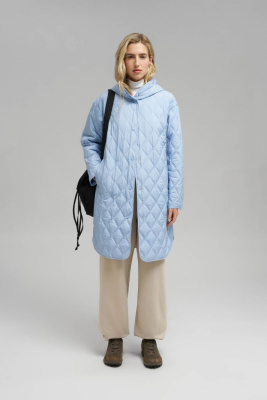 Стеганое пальто с водоотталкивающей пропиткой