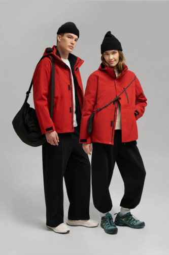 Куртка из мембранной ткани со съемной флисовой подстежкой