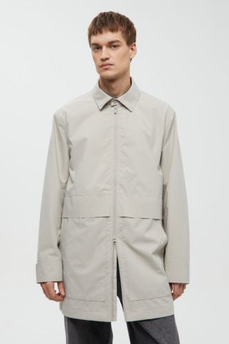 Плащ прямого силуэта