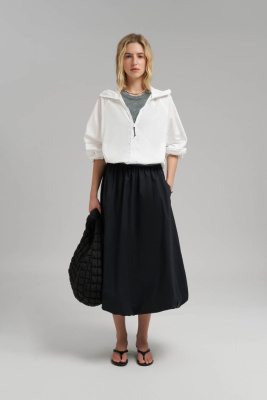Юбка-баллон длины миди