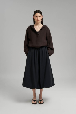 Легкая куртка изо льна и вискозы