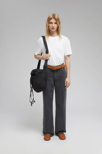 Футболка свободного кроя из хлопка