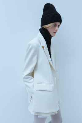 Шапка с добавлением шерсти из капсулы Карины Нигай