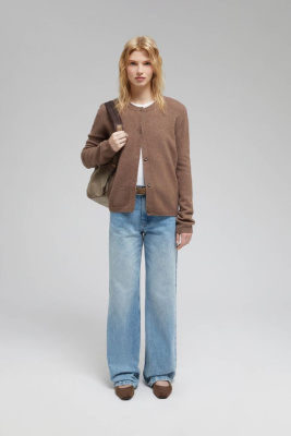 Кардиган с шерстью