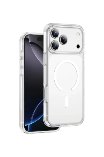 Чехол-накладка Keephone Non-Yellowing MagSafe для Apple iPhone 17 Pro пластиковый (прозрачный)