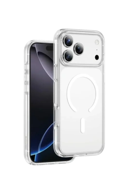 Чехол-накладка Keephone Non-Yellowing MagSafe для Apple iPhone 17 Pro пластиковый (прозрачный)