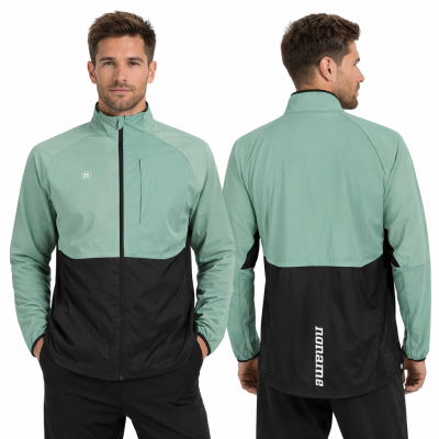 *Куртка NONAME WINDY JACKET 26 MEN LIGHT GREEN/BLACK
